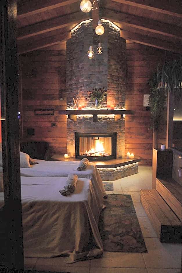 Mini spa in chalet bosco e trullo