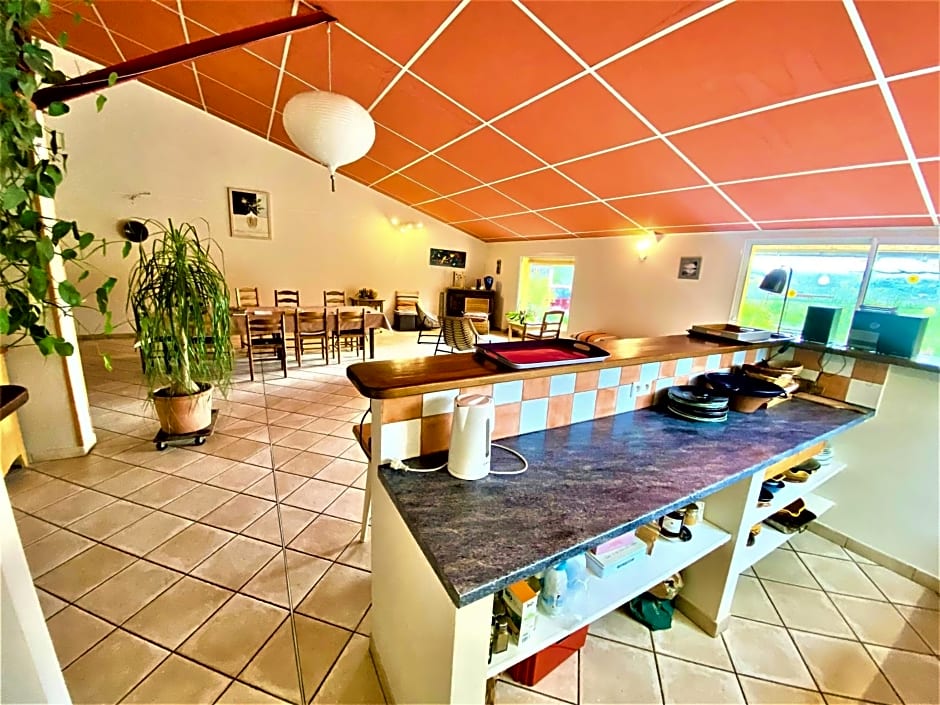Gîte de groupe 15 à 19p, parc, salle de réception - CHAMBRES D'HOTES en semaine