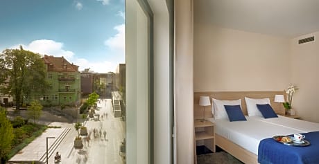 double or twin city view
