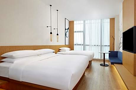 Family Room with City View