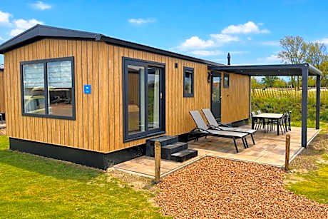 Camping chalet de Albatros+
