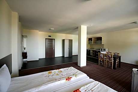 Deluxe One-Bedroom Apartment with Terrace and Sea View