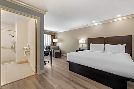 King Room with Roll-In Shower - Disability Access