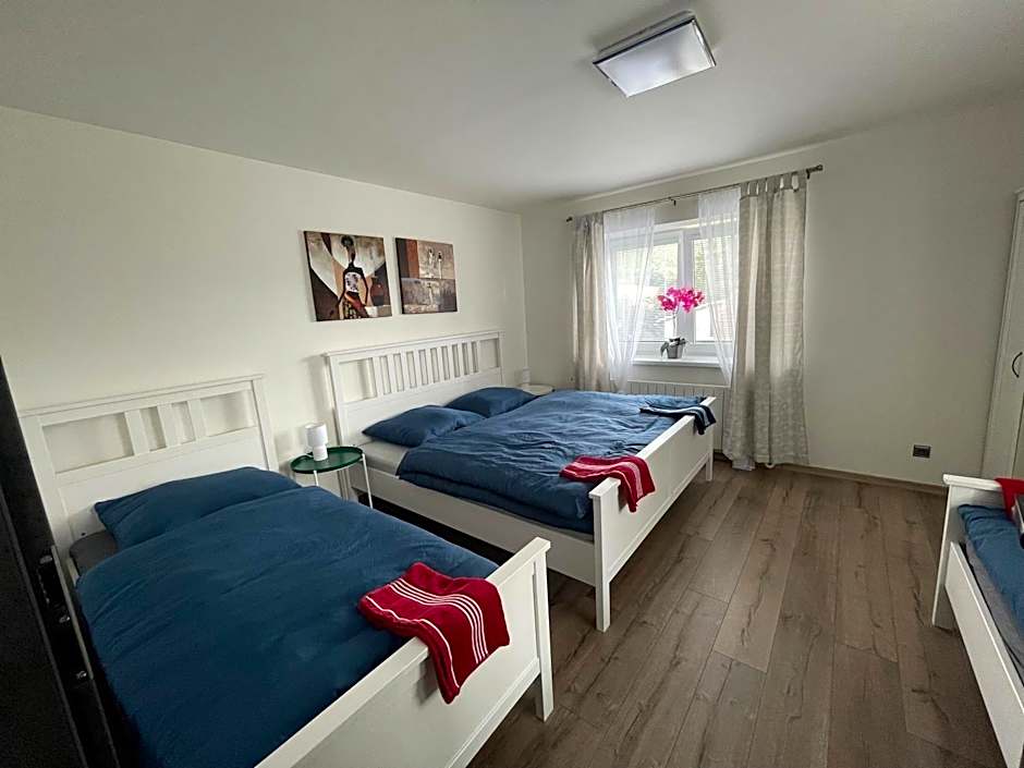 Apartmány Prostřední