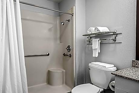Accessible - 1 King Mobility Accessible Roll In Shower Non-Smoking Continental Breakfast