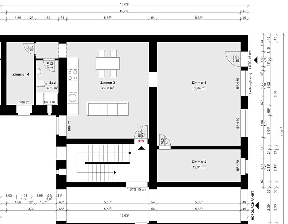 fairAPART 4 rooms apartment in heart of Berlin