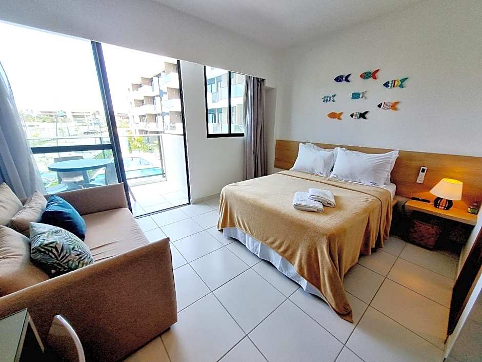 Flat em Muro Alto - Porto de Galinhas - MAKIA C101 - By Anfitrião Legal