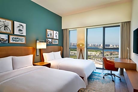 2 Bedroom Apartment with Creek View (Complimentary Transfer to Dubai Mall, Festival City Mall, La Mer Beach & Al Jaddaf Metro)