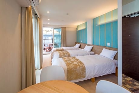 Studio with Terrace (3 Adult)