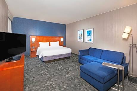 One-Bedroom King Suite with Bathtub and Sofa Bed - Mobility Access
