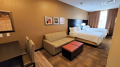 Queen Studio Suite with Two Queen Beds - Mobility Access Tub/Non-Smoking