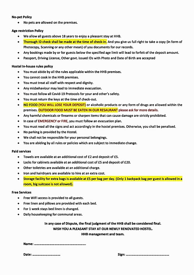 Harbourside Hostel Bristol