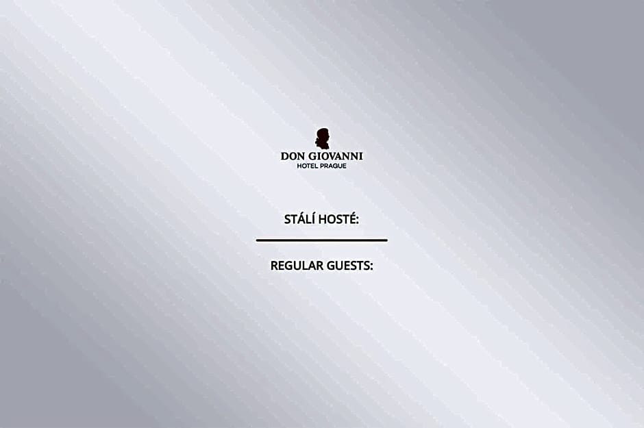 Don Giovanni Hotel Prague - Great Hotels of The World