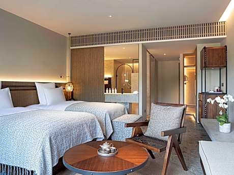 Deluxe Terrace  Twin Bed Room with Garden Pool