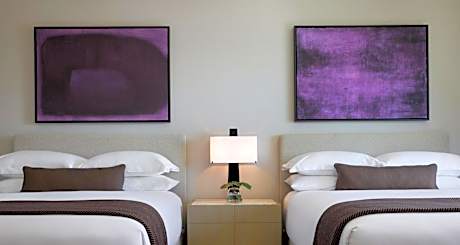 Queen Room with Two Queen Beds and Mobility Accessible Roll-In Shower