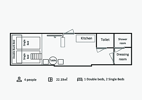 Budget Triple Room