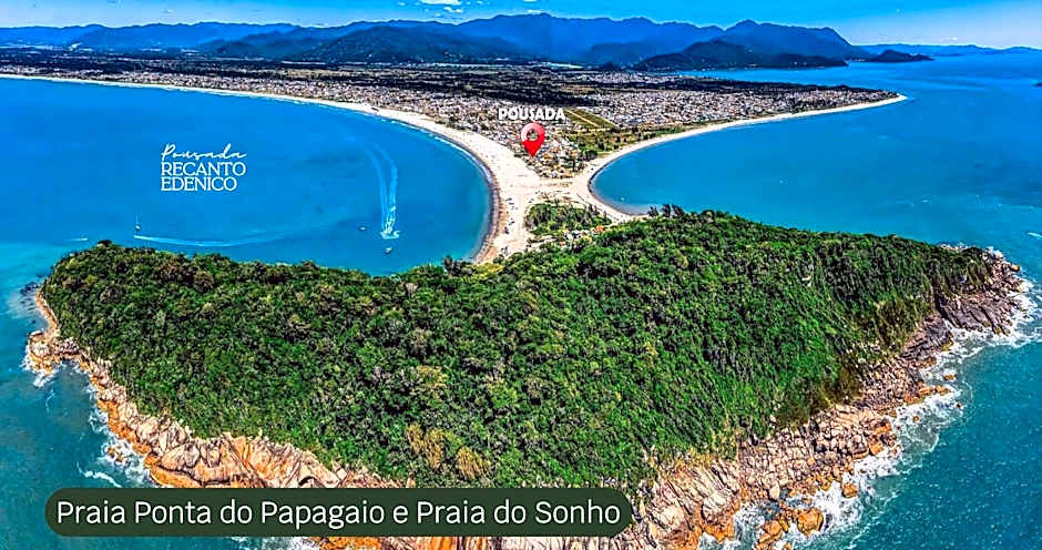 Pousada Recanto Edênico - à beira mar da Praia Ponta do Papagaio, Palhoça SC
