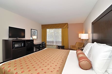 Accessible - 1 Queen, Mobility Accessible, Roll In Shower, Microwave And Refrigerator, Non-Smoking, 
