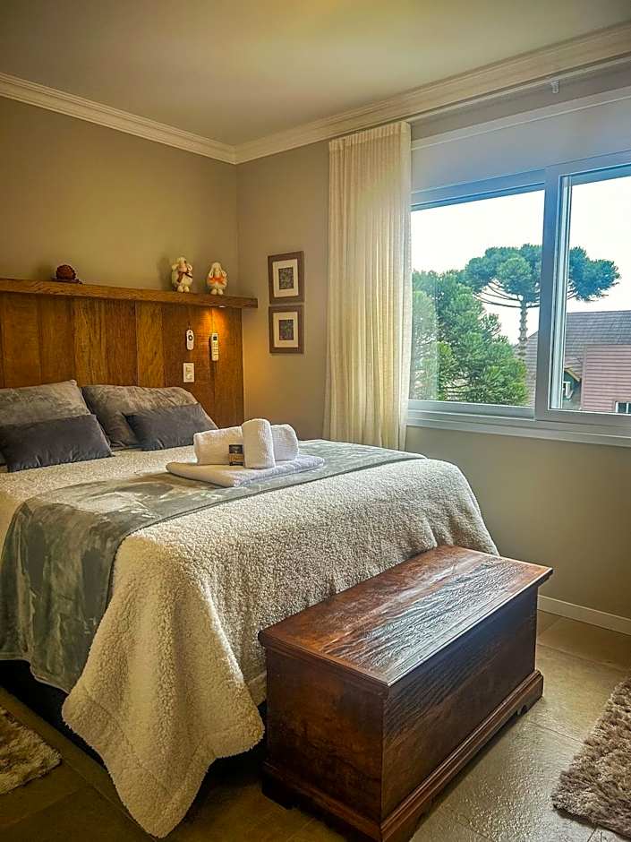 Aconchego em Canela em frente à Catedral de Pedra