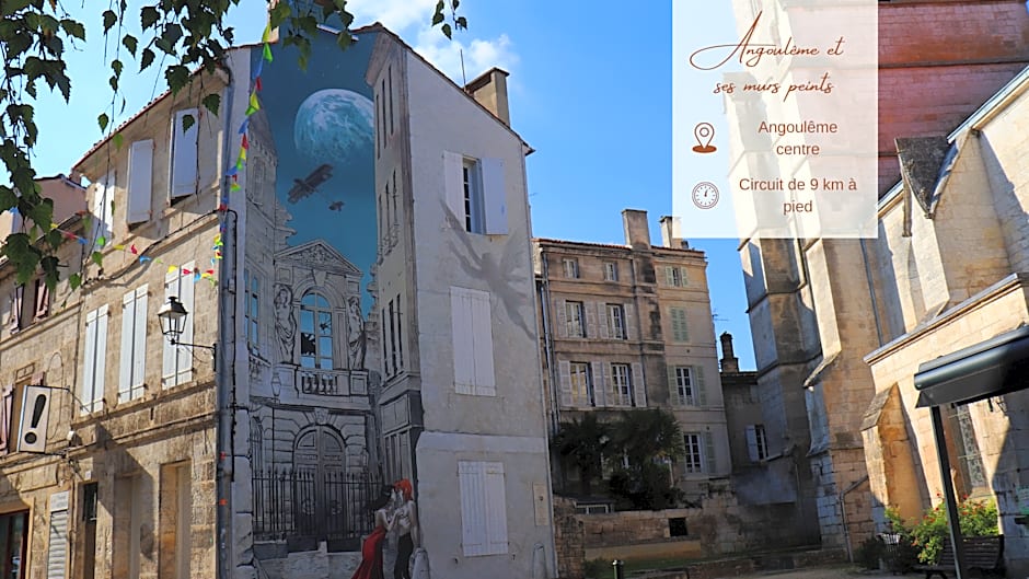 Maison de ville confortable avec cour intérieure