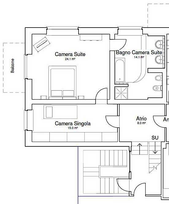 Bella Vita Guesthouse -parcheggio privato interno