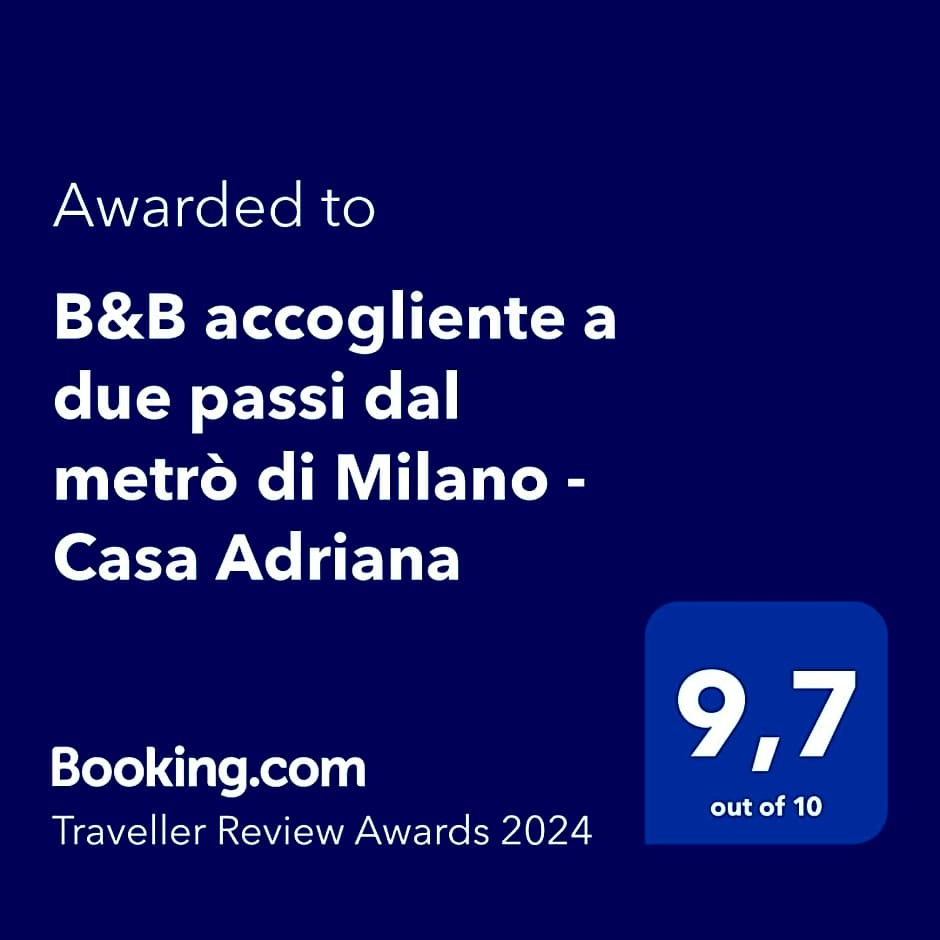 B&B accogliente a due passi dal metrò di Milano - Casa Adriana
