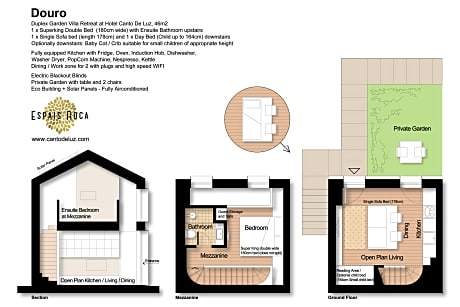 Garden Duplex Villa (Mezzanine / Patio)