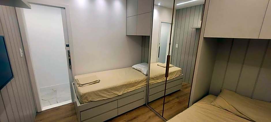 Cobertura duplex com churrasqueira vista pro mar