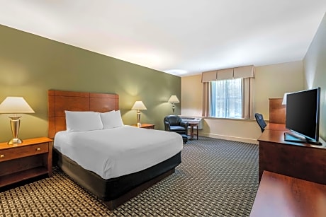 Accessible - Suite Queen Bed, Mobility Accessible, Communication Assistance, Bathtub, Sofabed, Non-Smoking, Full Breakfast