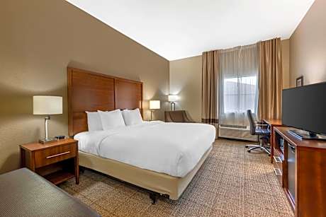 King Room with Roll-In Shower - Accessible/Non-Smoking