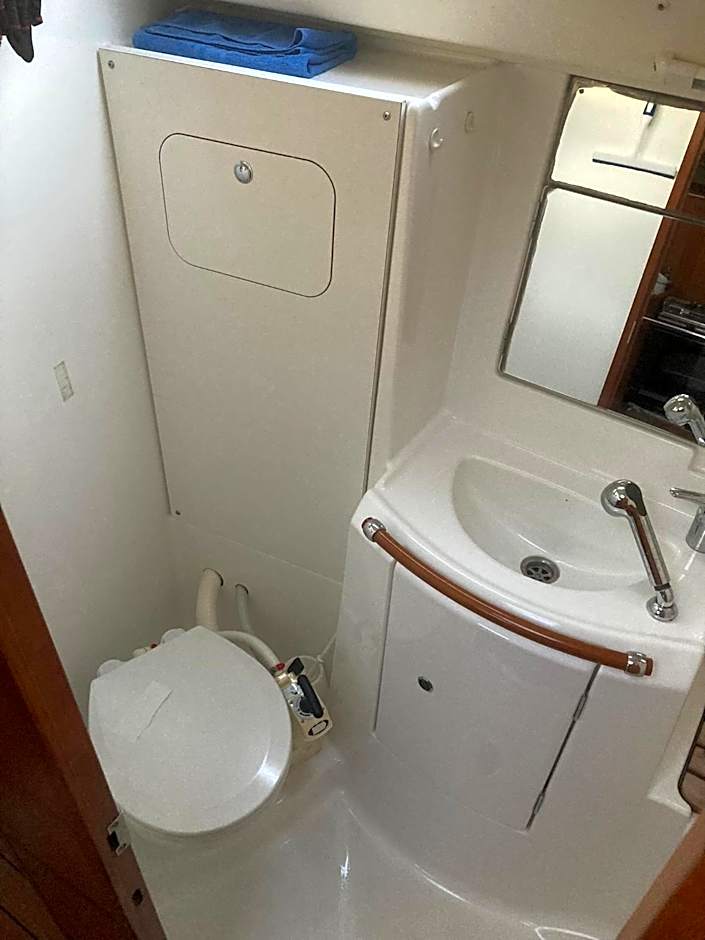 Le Voilier dans la baie des Saintes