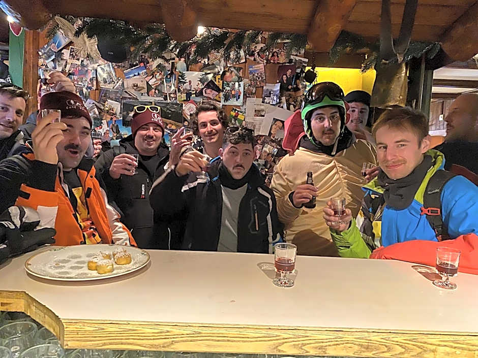 Hocheckhuette On Top of the Kitzbuehel Hahnenkamm Mountain