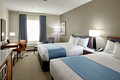 2 Queen Beds Studio Suite Non-Smoking