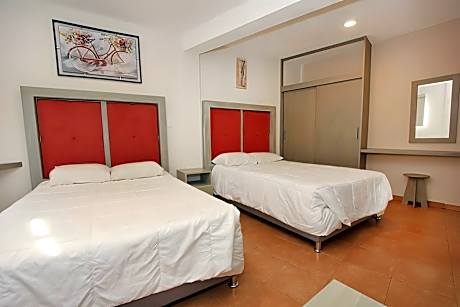 Double with 2 Double Beds