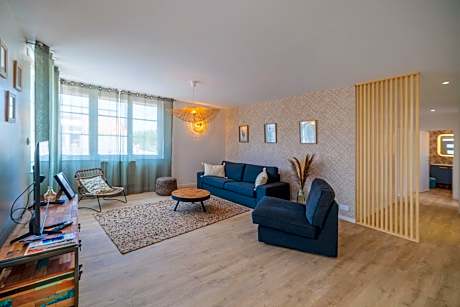 L escale de Royan, tout à pied, parking, patio