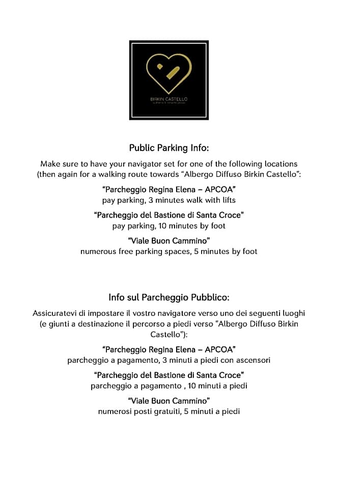 Albergo Diffuso Birkin Castello