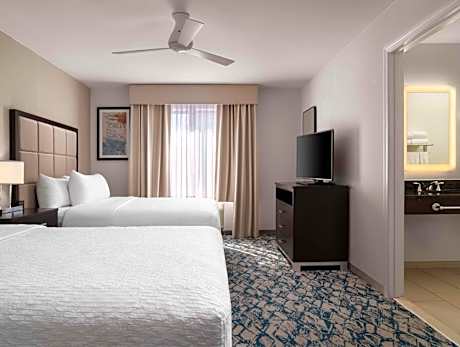 Queen Studio Suite with Two Queen Beds - Non-Smoking