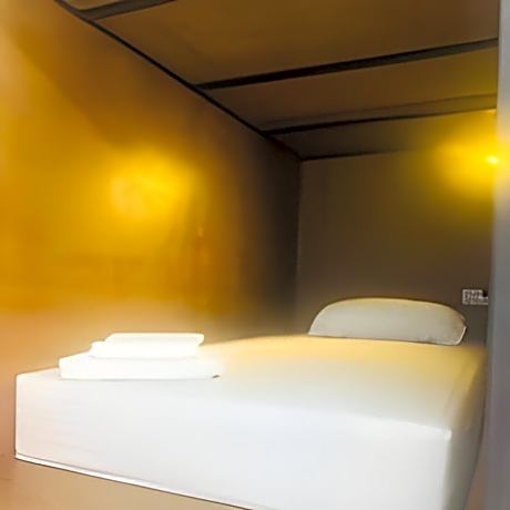 Bed in 10 Bed Mixed AC Dormitory with Shared Bathroom