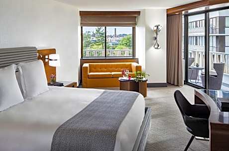 Premier King with Balcony and River view