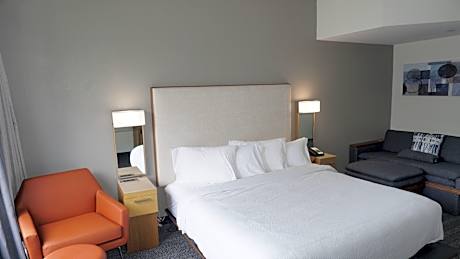 Suite, 1 King Bed with Sofa bed (Mobility/Hearing Accessible, Tub)