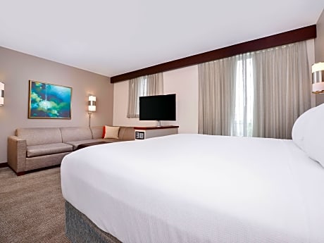 Accessible King Bed/Tub (with sofa bed)