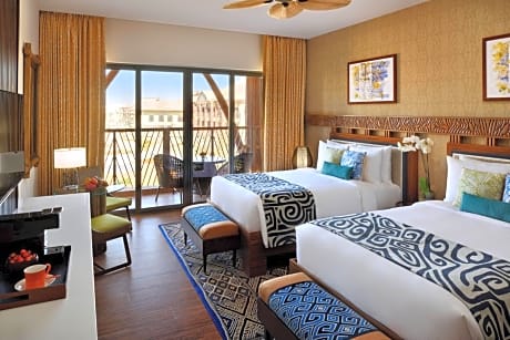 Room with Theme Park Access, Guest room, 2 Double, Pool view (Complimentary Shuttle to JBR Beach, MOE & Dubai Mall)