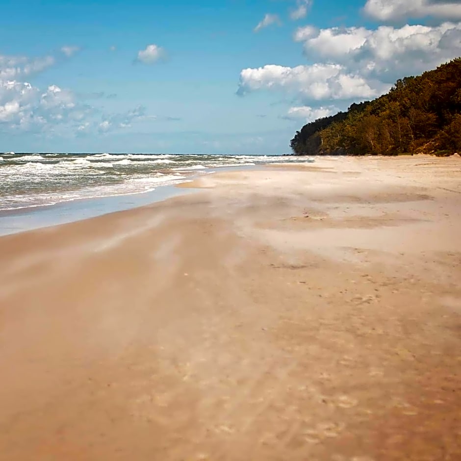 Balfala domki nad morzem