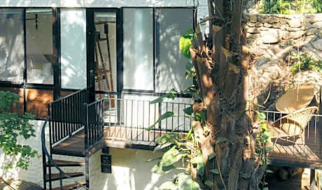 Studio with Balcony