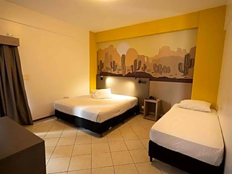 Standard Room with a Double Bed and a Single Bed
