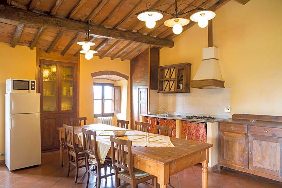 ISA-Farmhouse with swimming-pool in Chianti-area in the middle of Tuscan nature