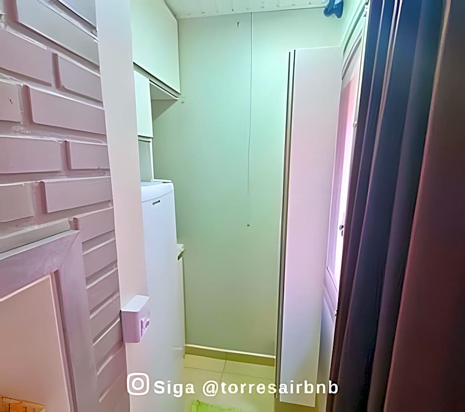 Apto 02 quartos | Ar condicionado | 500mts do mar