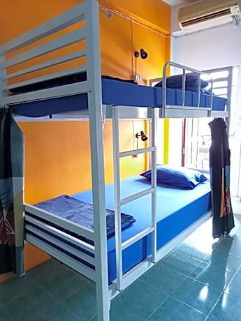 Bed in 8-Bed Dormitory Room