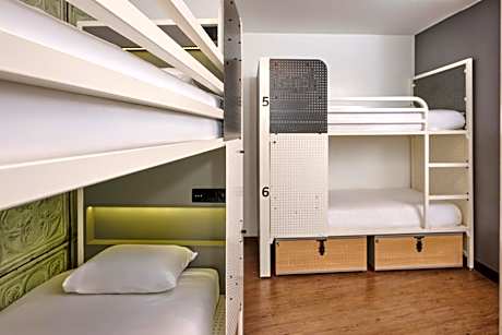 4-Bed Female Dormitory Room