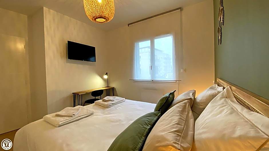 Appart 'Hôtel BreakIsleBed Limoges CHU & Fac Médecine Pharma à Pied parking gratuit